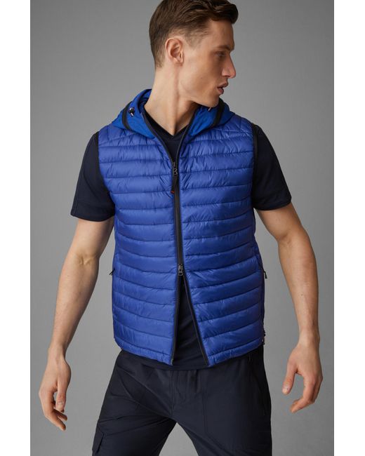 Bogner Fire + Ice Casan Quilted Gilet in Blue for Men | Lyst Canada