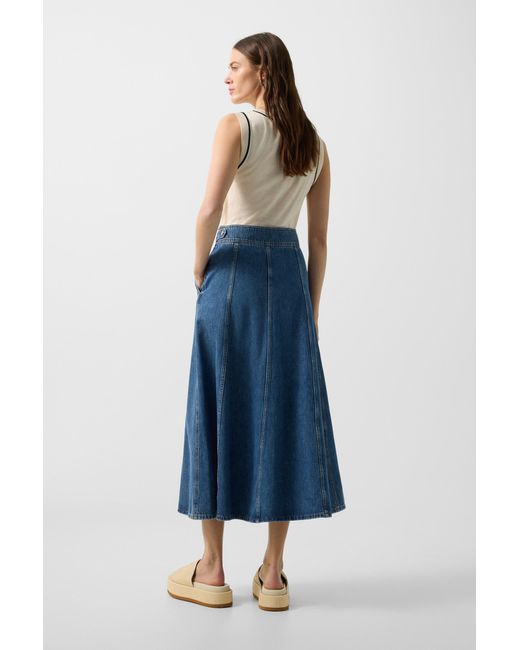 Bogner Blue Naila Denim Skirt