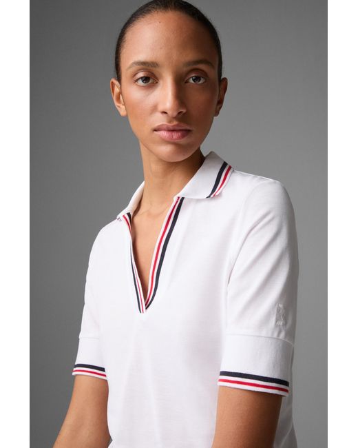 Bogner White Funktions-Polo-Shirt Elonie