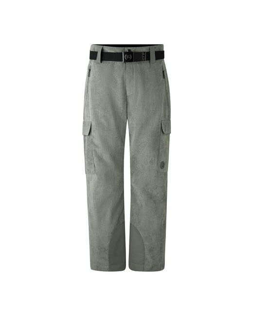 Bogner Gray Corbin Corduroy Ski Trousers for men
