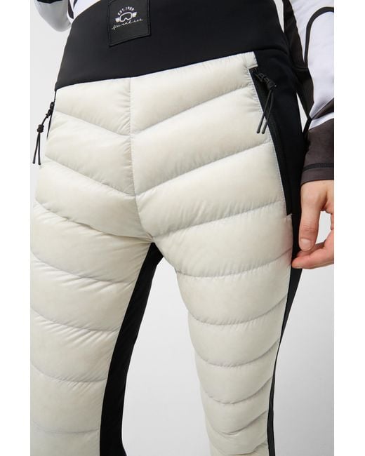 Bogner Fire + Ice Natural Cora Quilted Pants