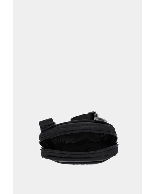 Bogner Black Keystone Andre Shoulder Bag for men