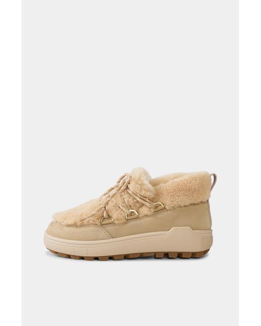 Bogner Natural Low Boots Chamonix With Spikes