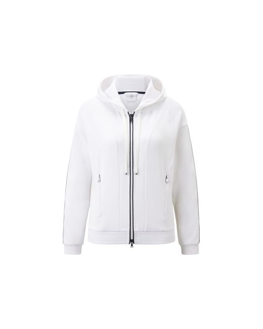 Bogner White Marlena Jersey Jacket For