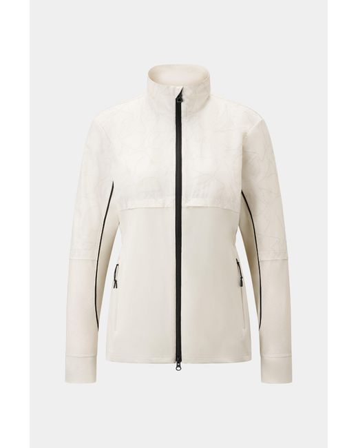 Bogner Fire + Ice White Jolina Functional Jacket