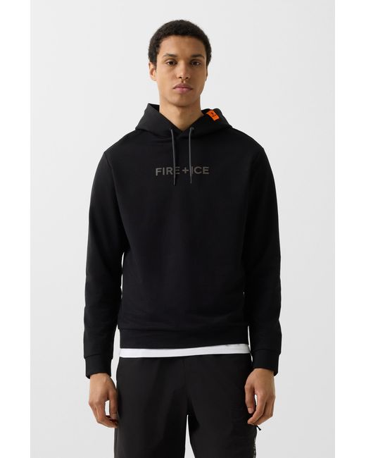 Bogner Fire + Ice Black Hoodie Cadell for men