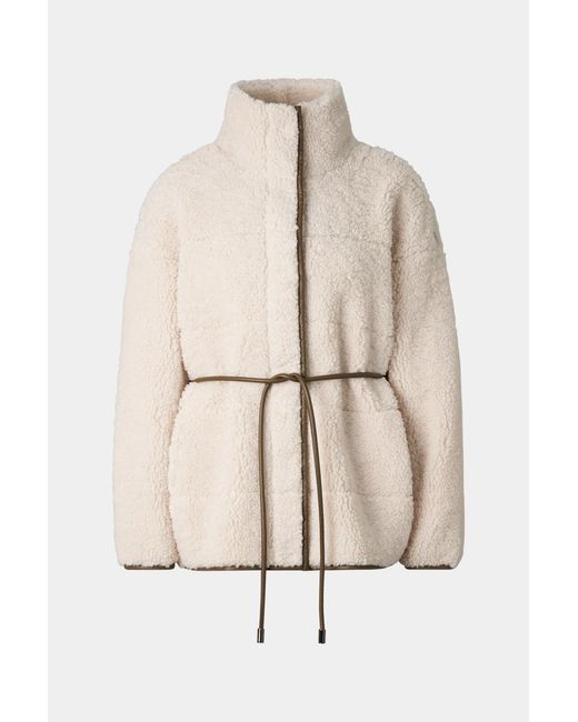 Bogner Natural Kimberly Teddy Jacket