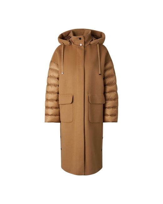 Bogner Brown Trisha Reversible Down Coat