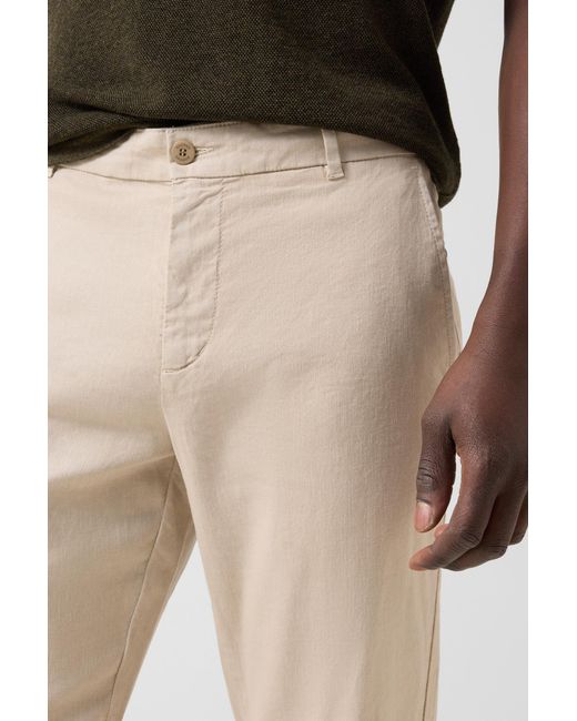 Bogner Natural Linen Mix Chinos Riley Casual For for men