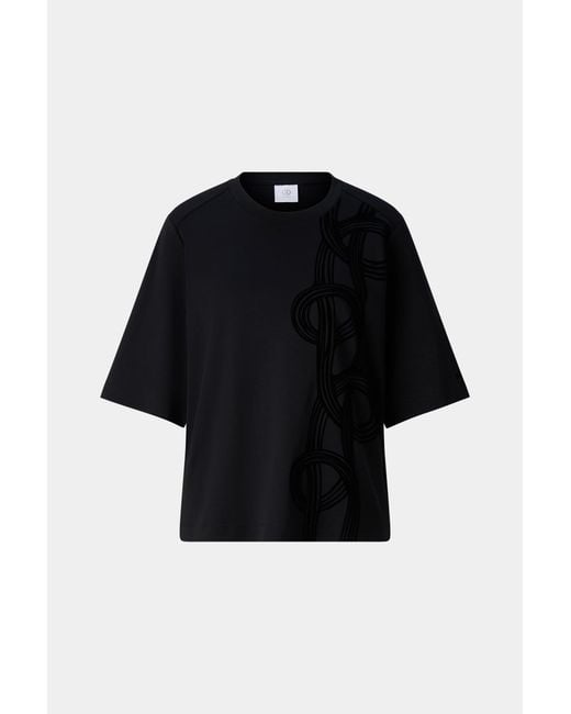 Bogner Black Dorothy Cotton T-Shirt For