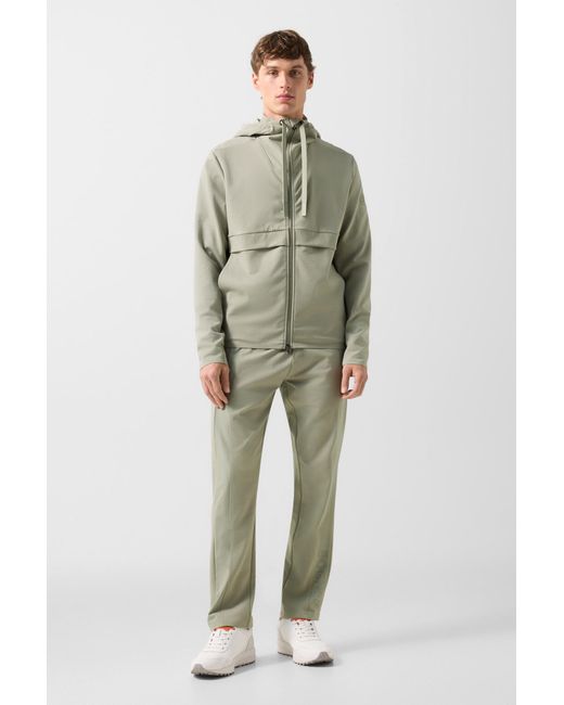 Bogner Gray Ernesto Jersey Jacket For for men