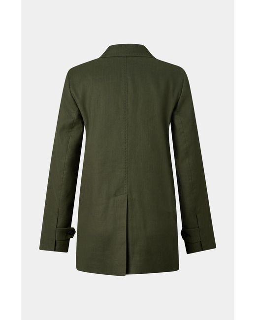 Bogner Green Linen Mix Blazer Hillary For