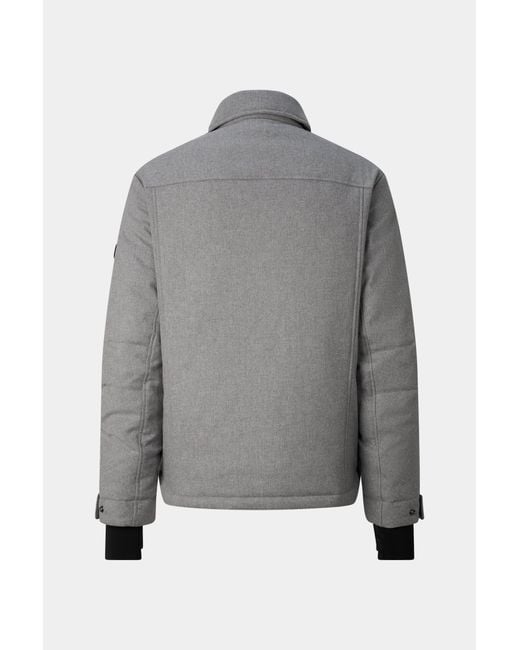 Bogner Gray Flave Flannel Jacket For for men
