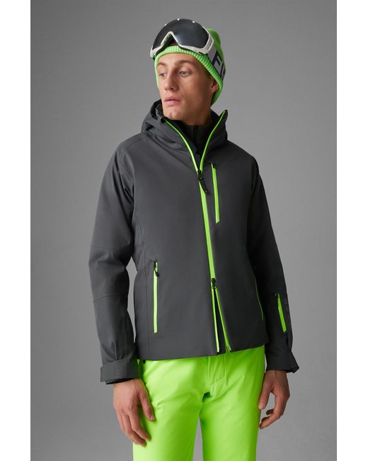 Bogner Fire + Ice Black Eason Ski Jacket for men