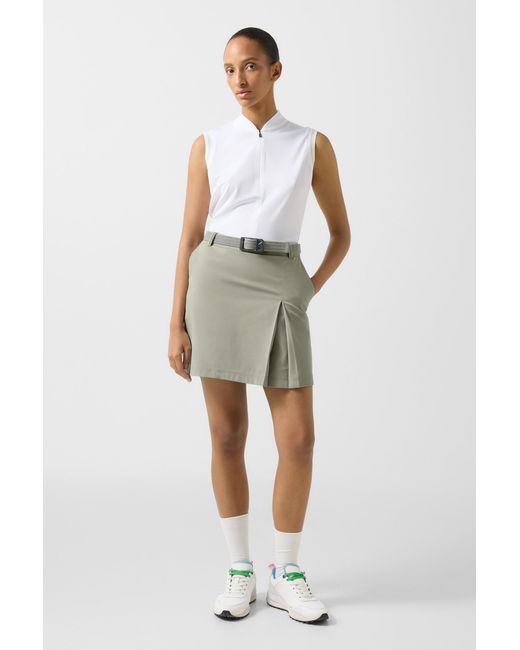 Bogner Gray Milia Functional Skirt For
