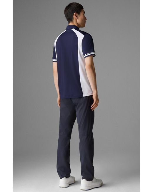 Bogner Blue Barney Functional Polo Shirt for men