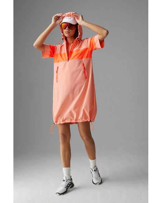 Bogner Fire + Ice Orange Valerie Functional Dress
