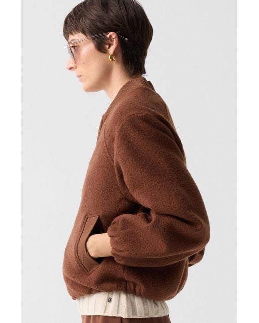 Bogner Brown Editha Wool Blouson