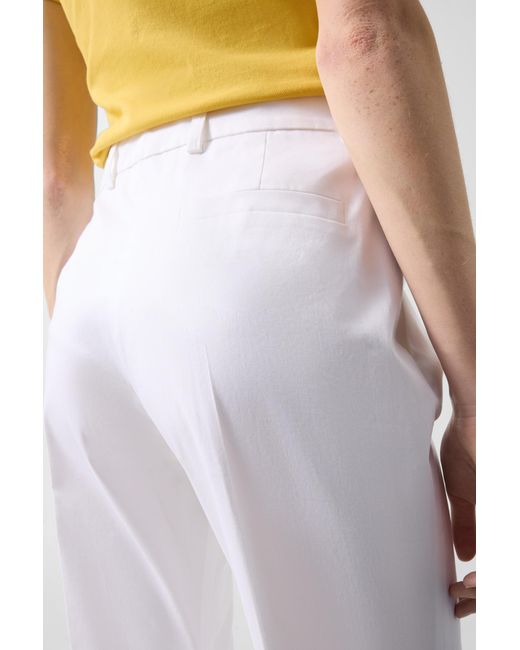 Bogner White Cotton Chinos Jody