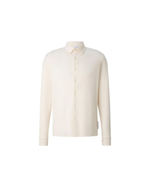 Bogner White Franz Cotton Shirt for men