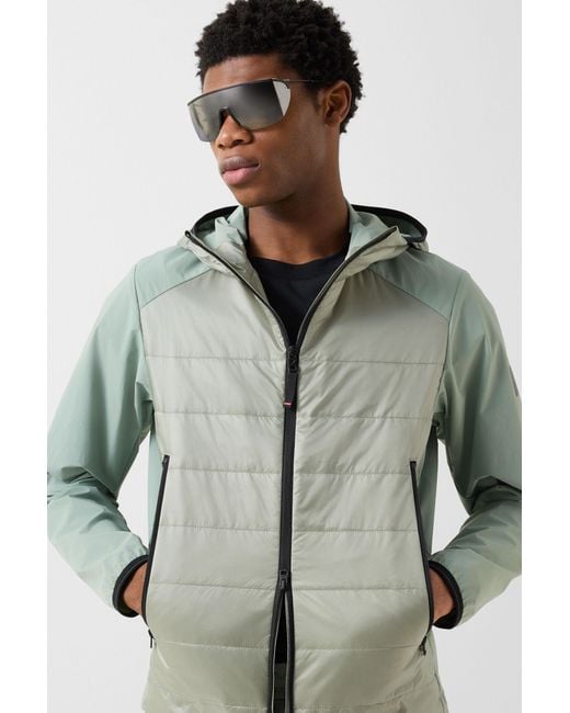 Bogner Fire + Ice Green Kegan Hybrid Jacket for men