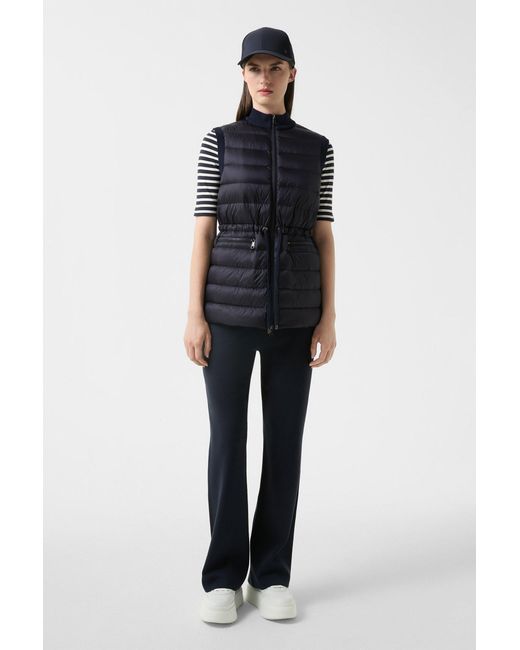 Bogner Blue Arina Hybrid Down Waistcoat