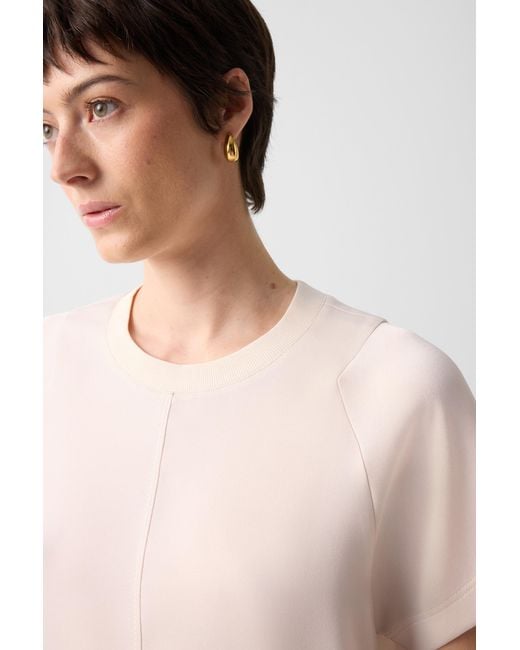 Bogner Natural Dakota Satin Shirt