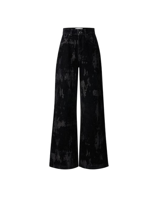 Bogner Black Lizzy Wide-fit Jeans