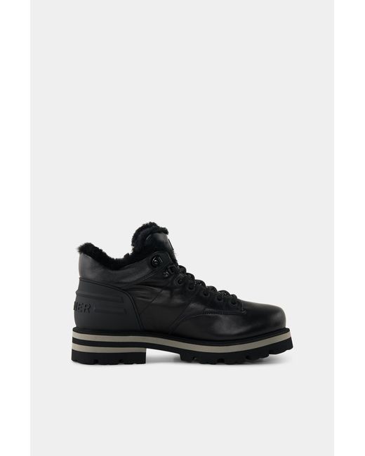 Bogner Black Low Boots Courchevel for men