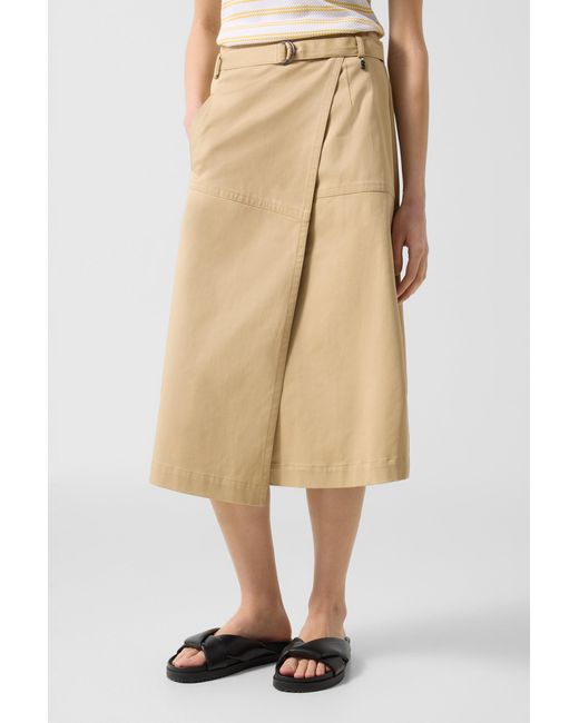 Bogner Natural Jocy Wrap Skirt