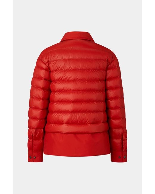 Bogner Red Audrey Lightweight Down Jacket