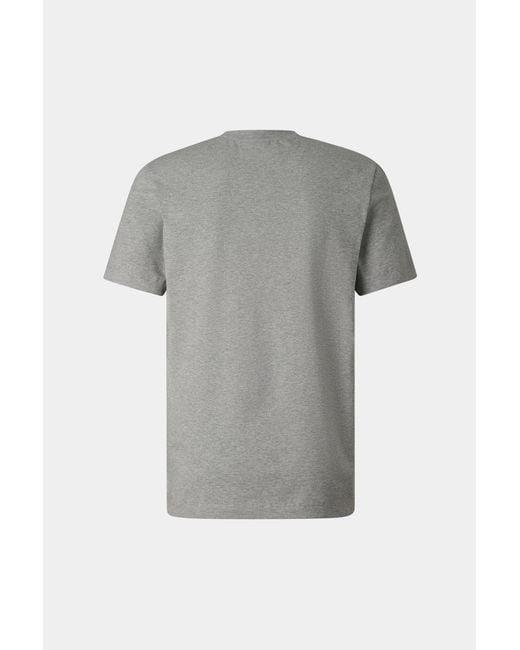 Bogner Gray Ryan Cotton-Blend T-Shirt For for men