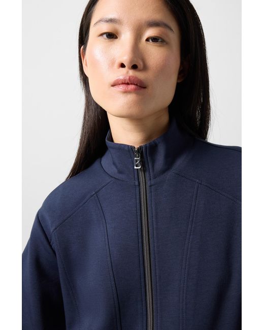 Bogner Blue Calice Jersey Jacket For