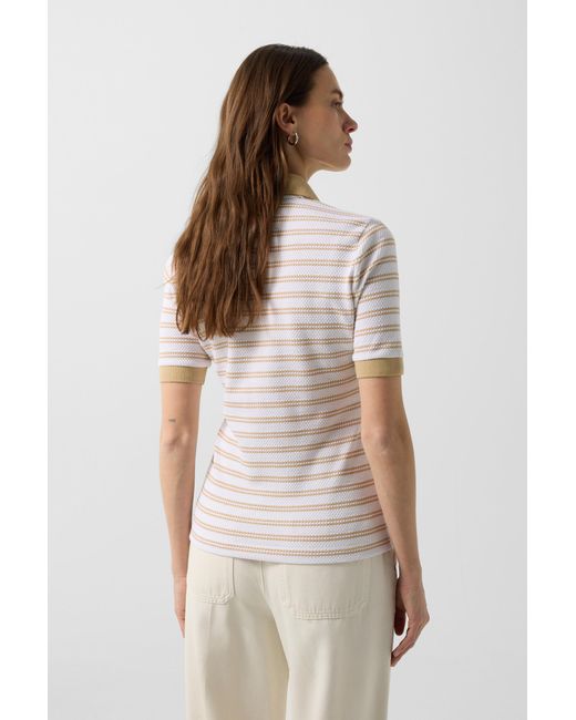 Bogner White Wendy Polo Shirt For