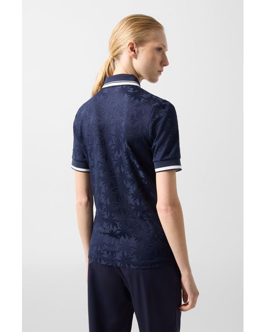 Bogner Blue Konny Functional Short-Sleeved Top For