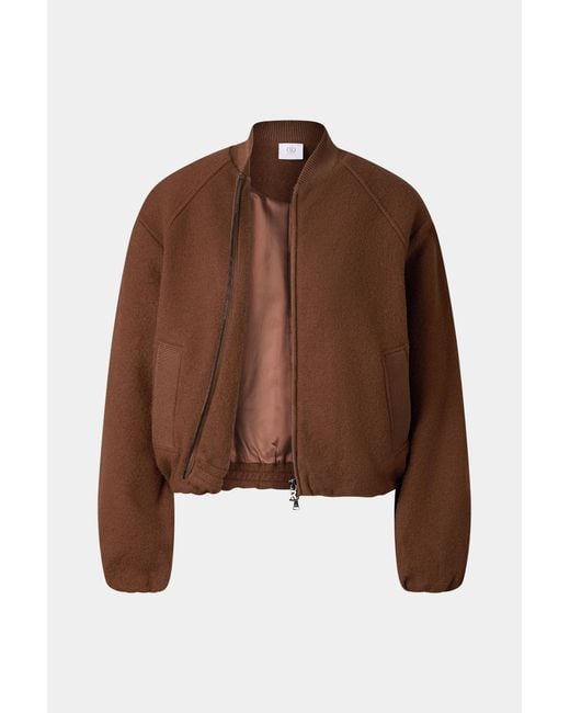 Bogner Brown Editha Wool Blouson