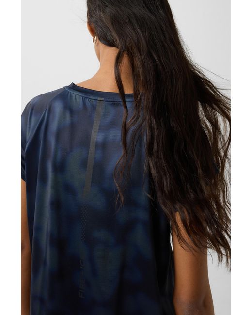 Bogner Fire + Ice Blue Brenna Functional Short-sleeved Top
