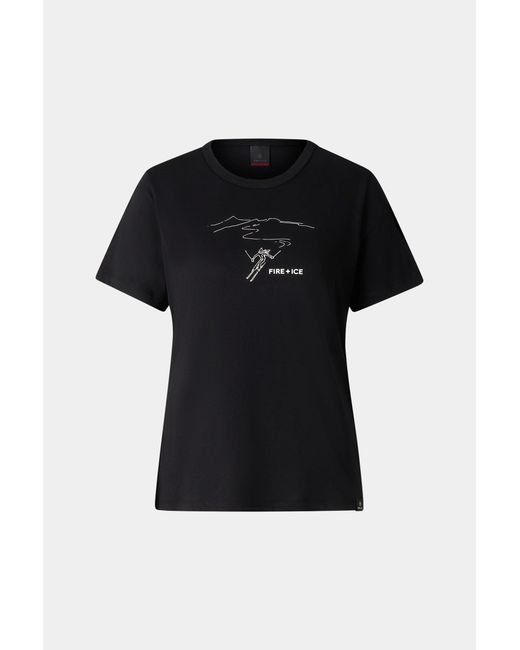 Bogner Fire + Ice Black Zyssa Cotton T-shirt
