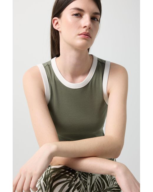 Bogner Green Niki Tank Top