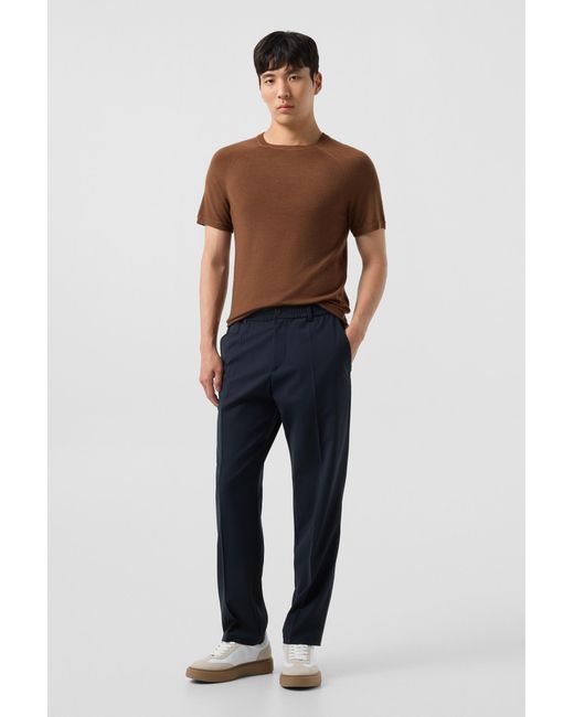 Bogner Brown Osaka Merino Shirt for men