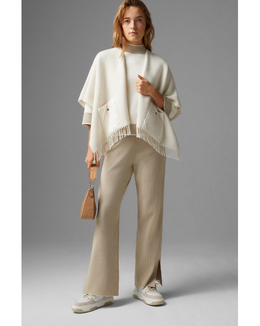 Bogner Natural Manon Knitted Trousers