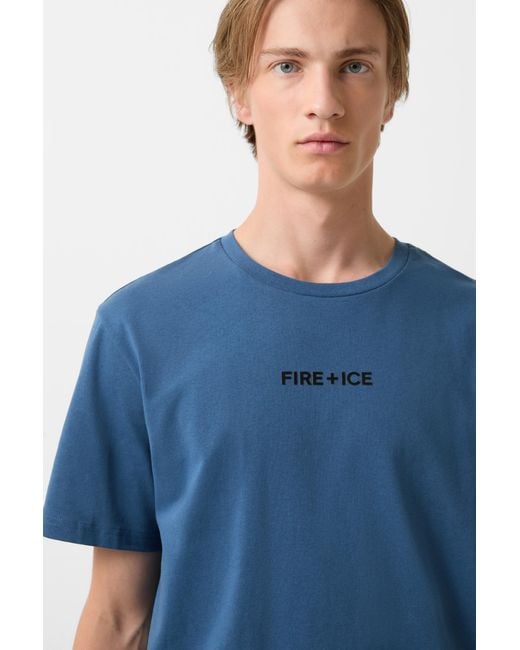 Bogner Fire + Ice Blue T-shirt Mick for men