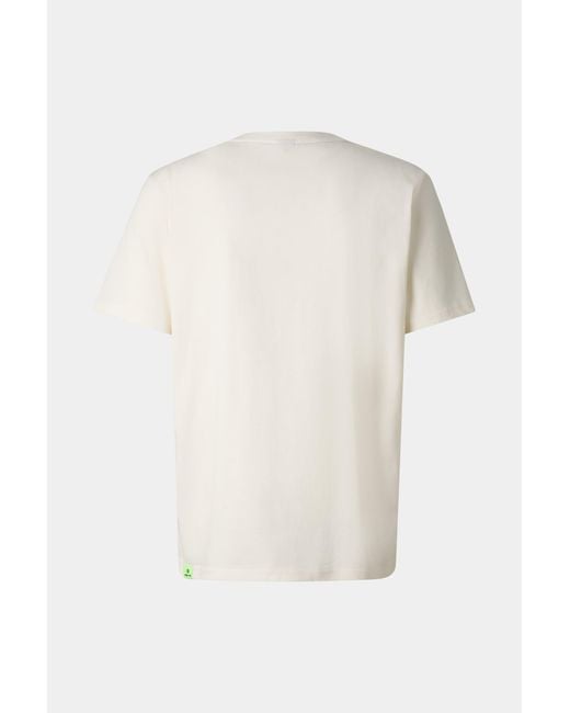 Bogner Fire + Ice Natural Mick Cotton T-Shirt For for men