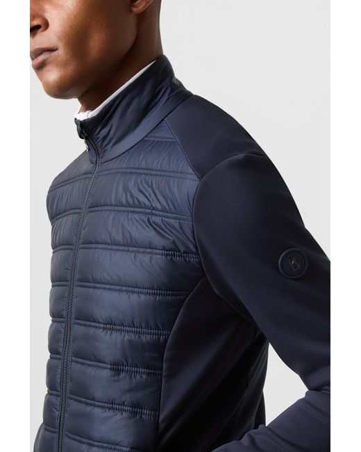 Bogner Blue Florin Hybrid Jacket for men