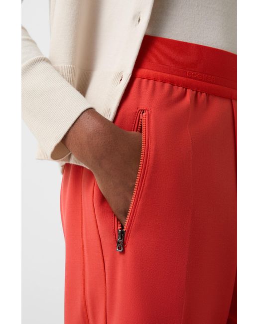 Bogner Red Ylvi Jersey Trousers For