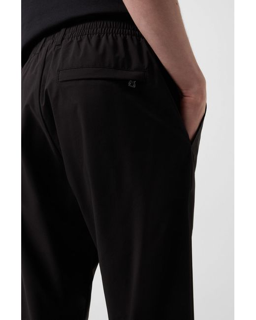 Bogner Black Stretch Pants Marcus for men