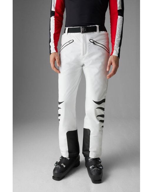 Bogner Gray Caden Ski Trousers for men