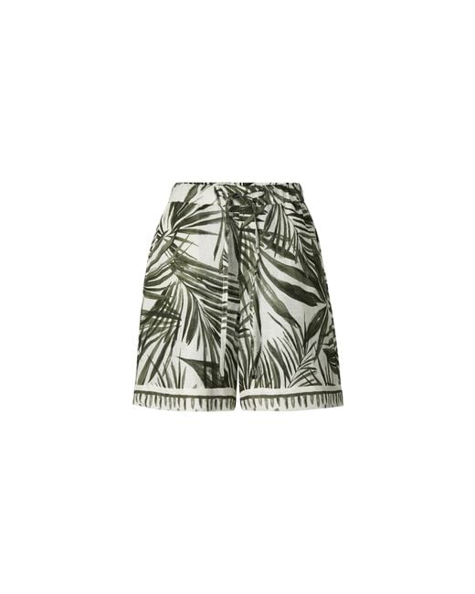 Bogner Multicolor Carmel Linen Bermuda Shorts