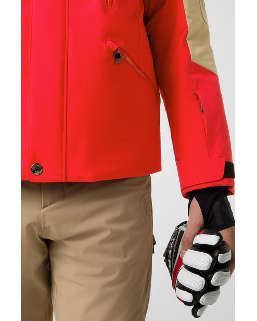 Bogner Red Danjo Down Ski Jacket for men