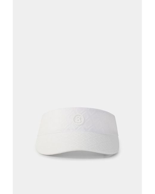Bogner White Visor Stacy